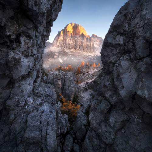 Fall in the Dolomites hits different.