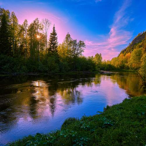 Был вечер мая.