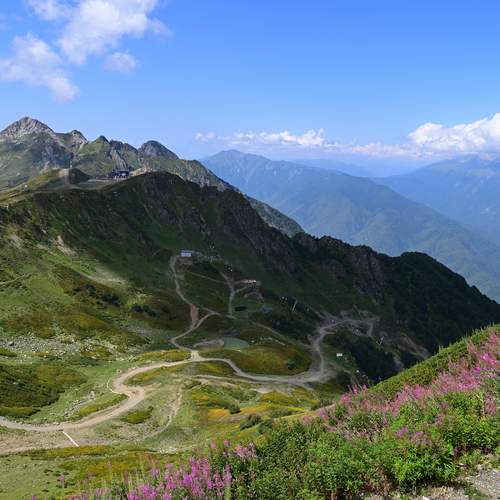 Горные тропы Роза Хутор