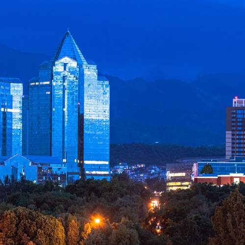 Almaty. Вечерняя палитра