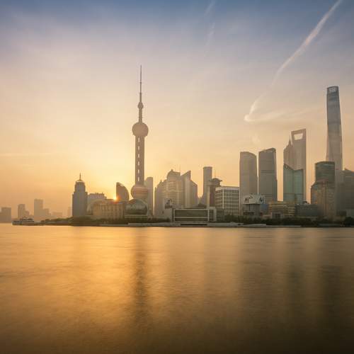 Рассвет в Шанхае