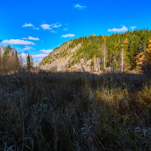 Утро солнечного октября.