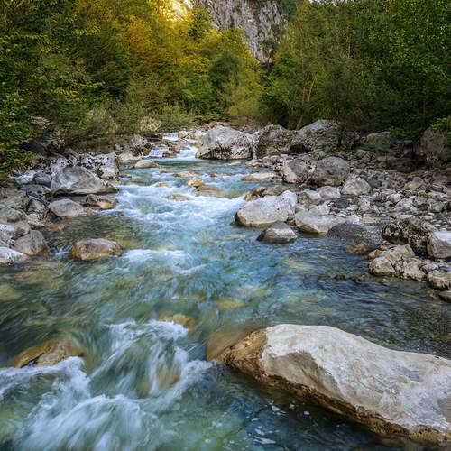 р. Гега после \'Рейхенбахского\' водопада