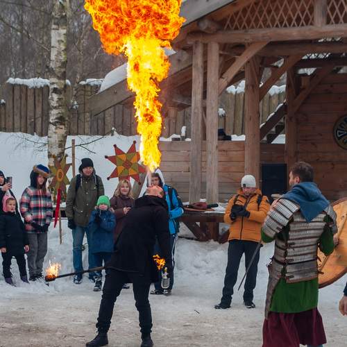 Празднование Масленицы