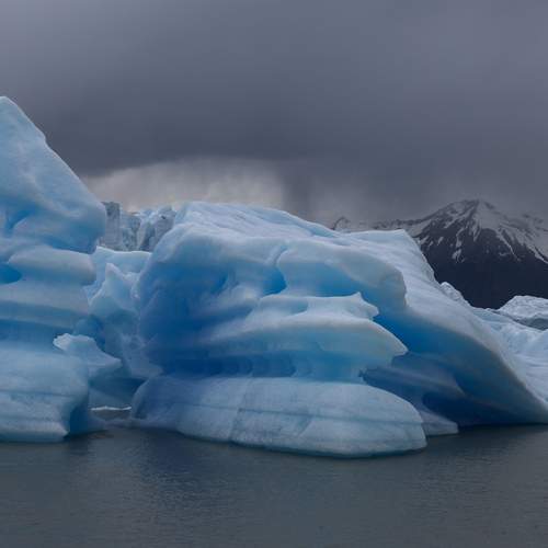 The shape of the ice