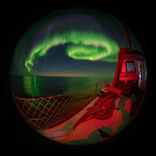 Сияние на Печорой