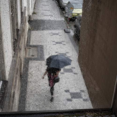 A Rainy Day in Prague