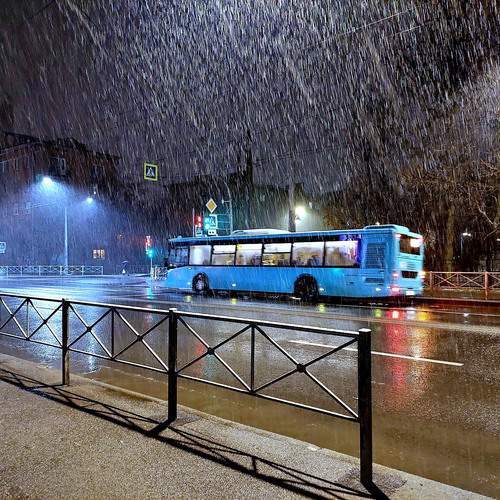 Первый снег в Санкт-Петербурге, ноябрь