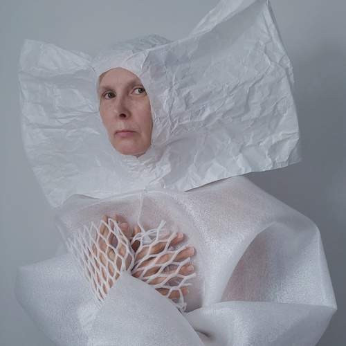 Woman in white