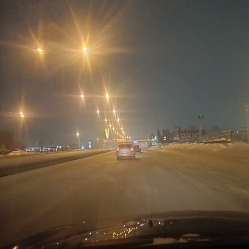 Февральская метель.