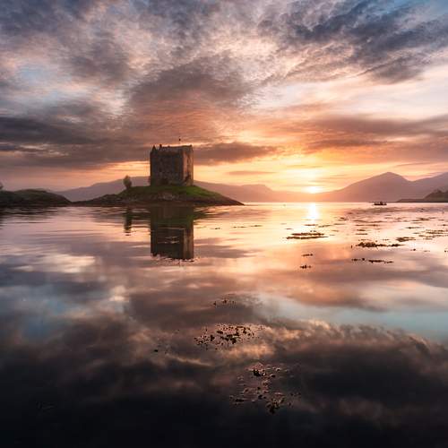 A castle in the Highlands