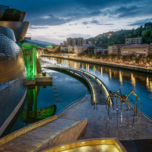 Futuristic Bilbao