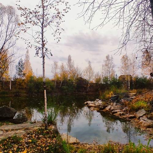 Деревенская речушка