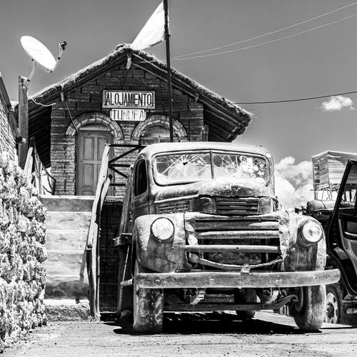 Restos del camino blanco