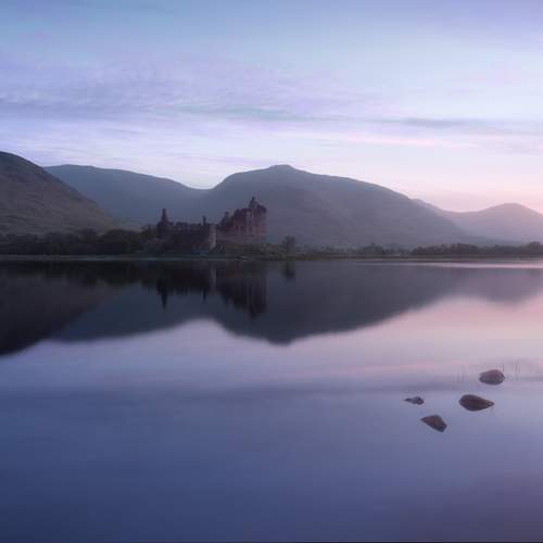 First Light at Kilchurn Castle