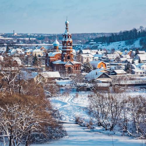 Морозное утро