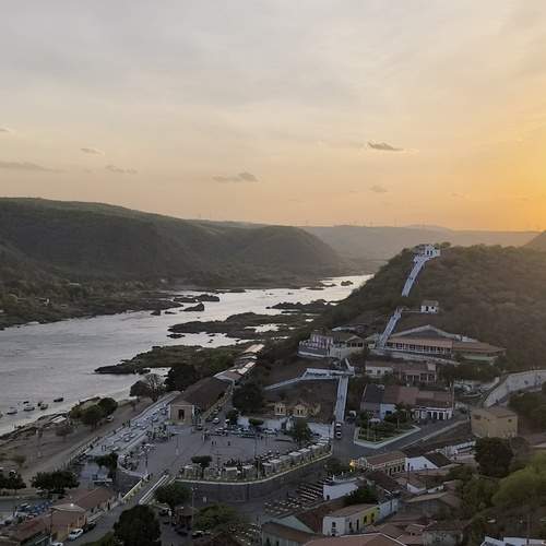 Sunset on the São Francisco River