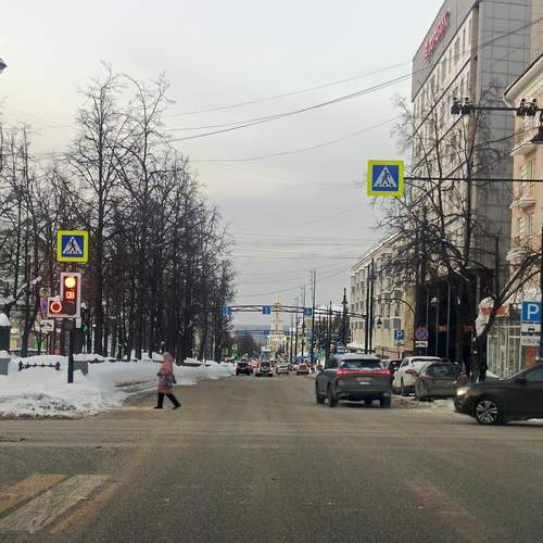 Зимний город