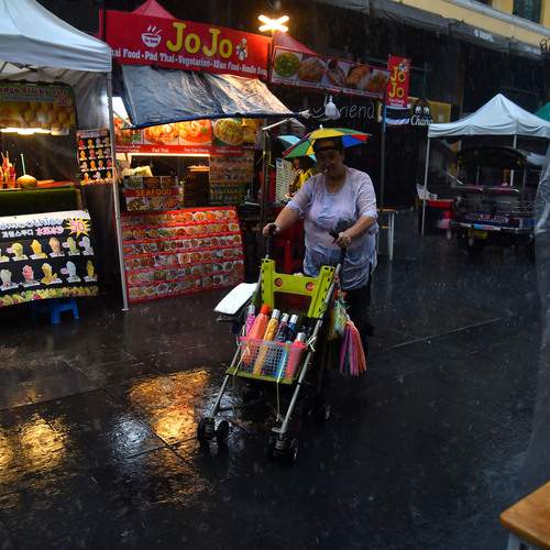 Rain at Talat Yot
