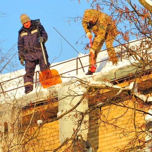 Борьба с сосульками