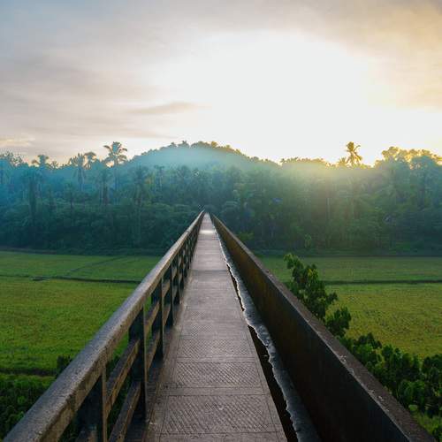 Aqueduct\'s Ascent: Dawn over Parlikad