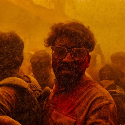 Veiled in Colour, Drenched in Spirit