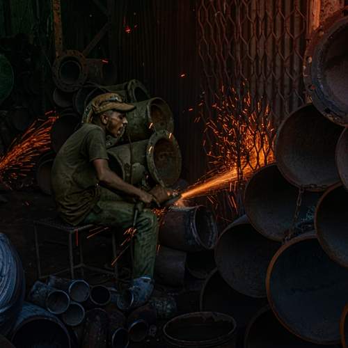 Echoes of Industry – Sparks of Human Strength