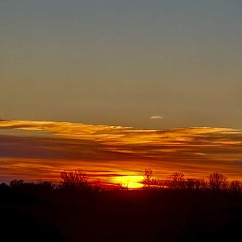 Sun turns in a heart