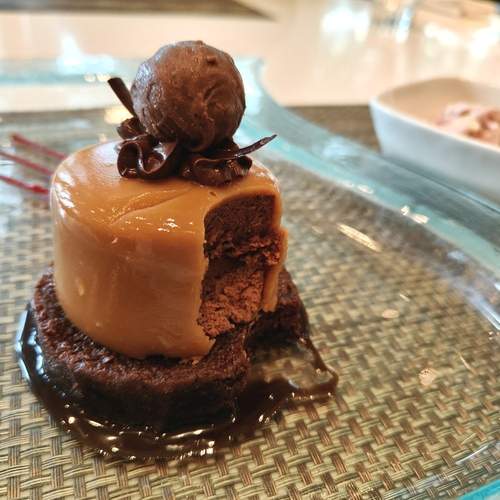 Double chocolate cake