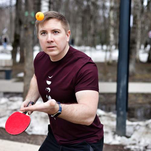 Полет мяча