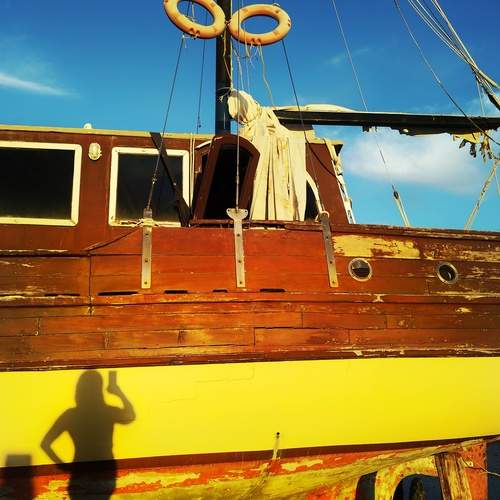 photographer\'s shadow