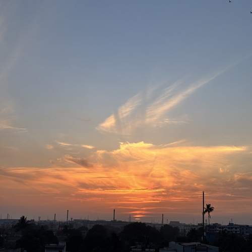 Sunsets city