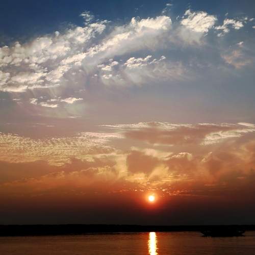 Where the sky learns how to let go