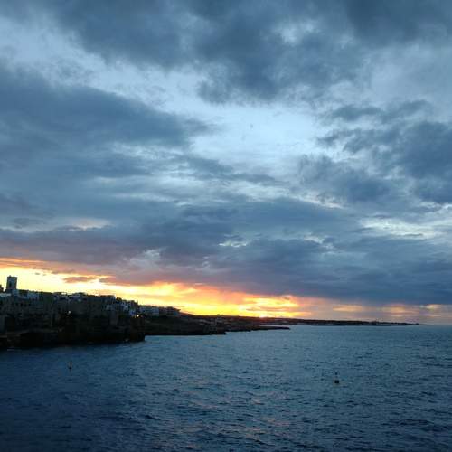 Atardecer en Sorrento.