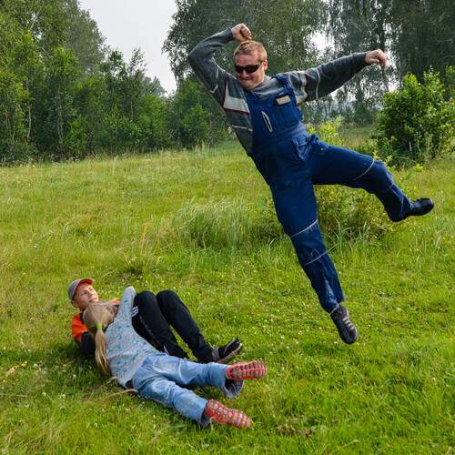 Сельский супермен