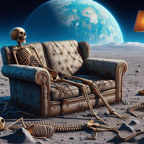 Strange discoveries on the moon