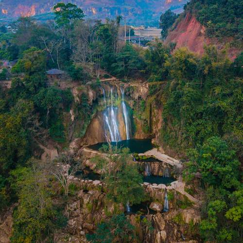 DAI YEM WATERFALL IN VIETNAM