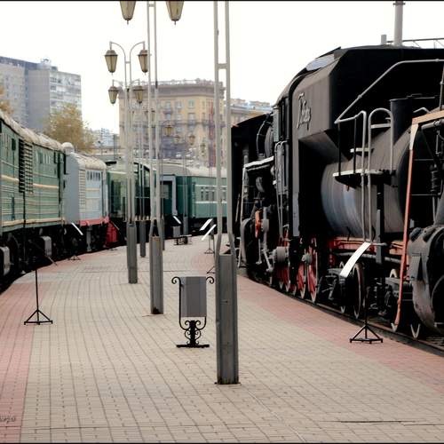Рижский вокзал. Москва