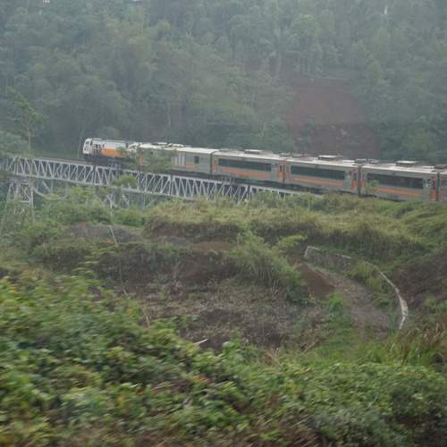 The train and its carriages