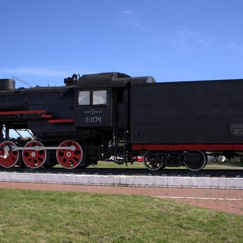 Паровоз Л-1174 с заводским номером 1174
