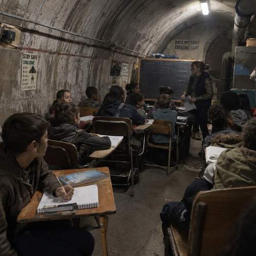 Underground Heat Shelter Classroom