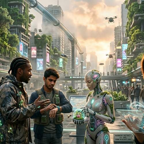 Symbiosis: Morning in 2126
