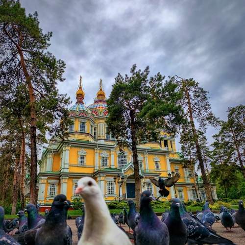 Holy Epiphany Cathedral, Almaty, Kazakhstan.