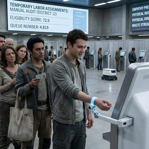 A Queue for Human Labor