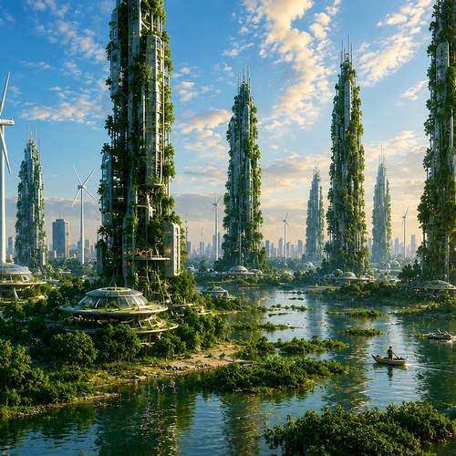 Living Infrastructure, Jakarta Delta, 2126