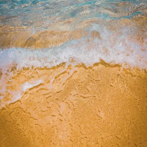 A shore splash