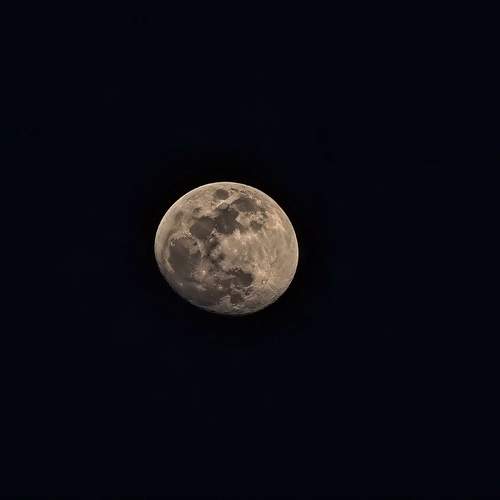 The moon