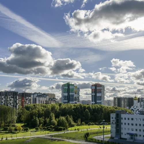 Город в облаках