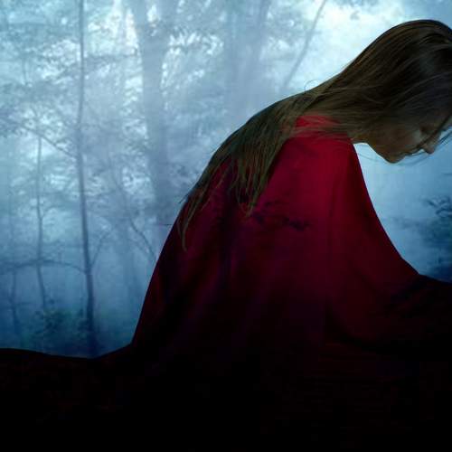 Girl in the forest