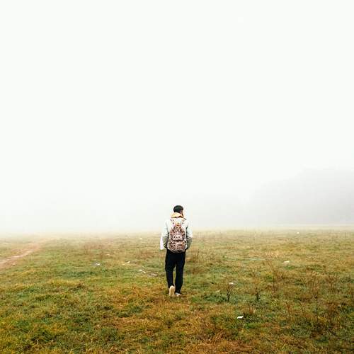 lone man